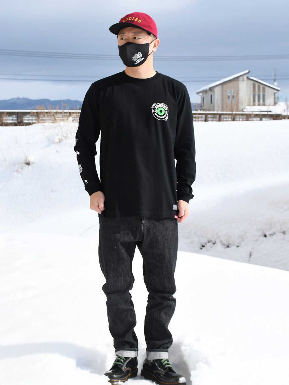 10-FEETxRUDIEʼSxROLLING CRADLE L/S-TEE