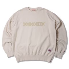 Pigment Dyeing Crew Sweat -LOGO
