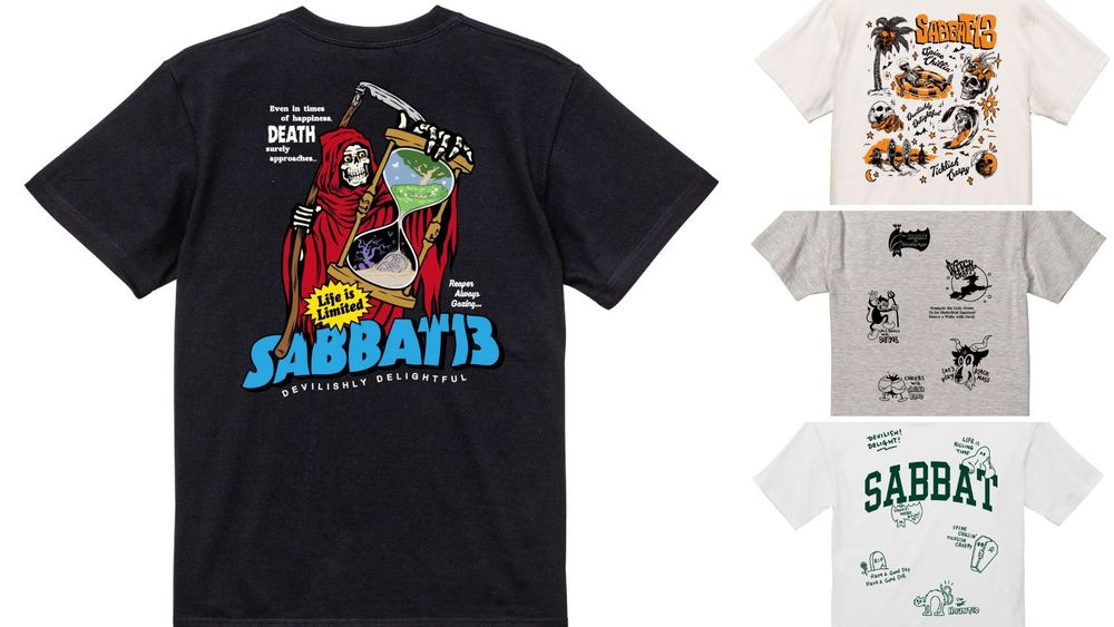 《SABBAT13夏物先行予約》Tシャツ編②