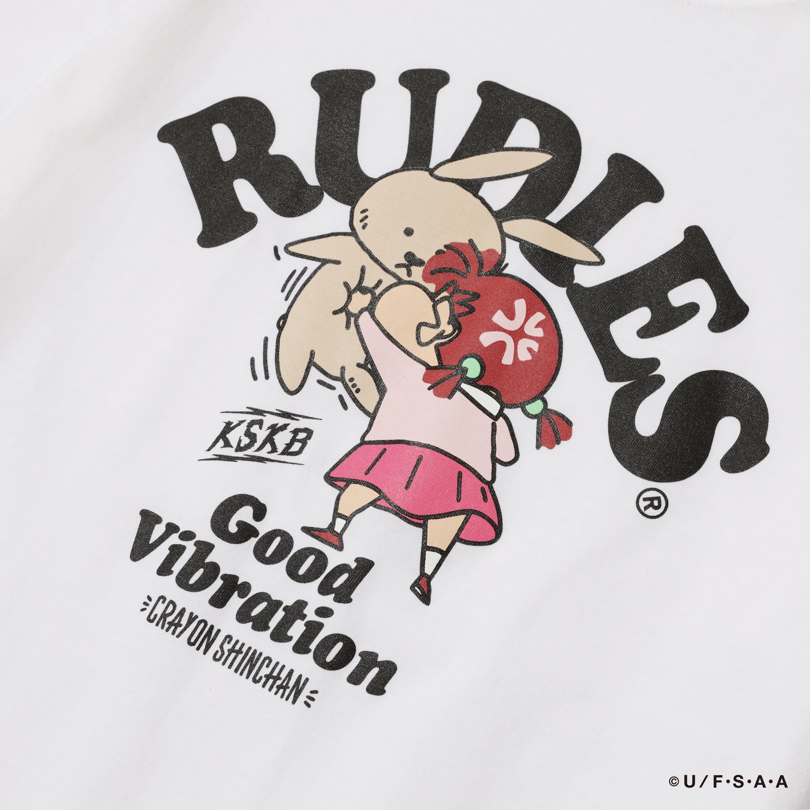 RUDIE'SxCRAYON SHINCHAN NENECHAN TEE