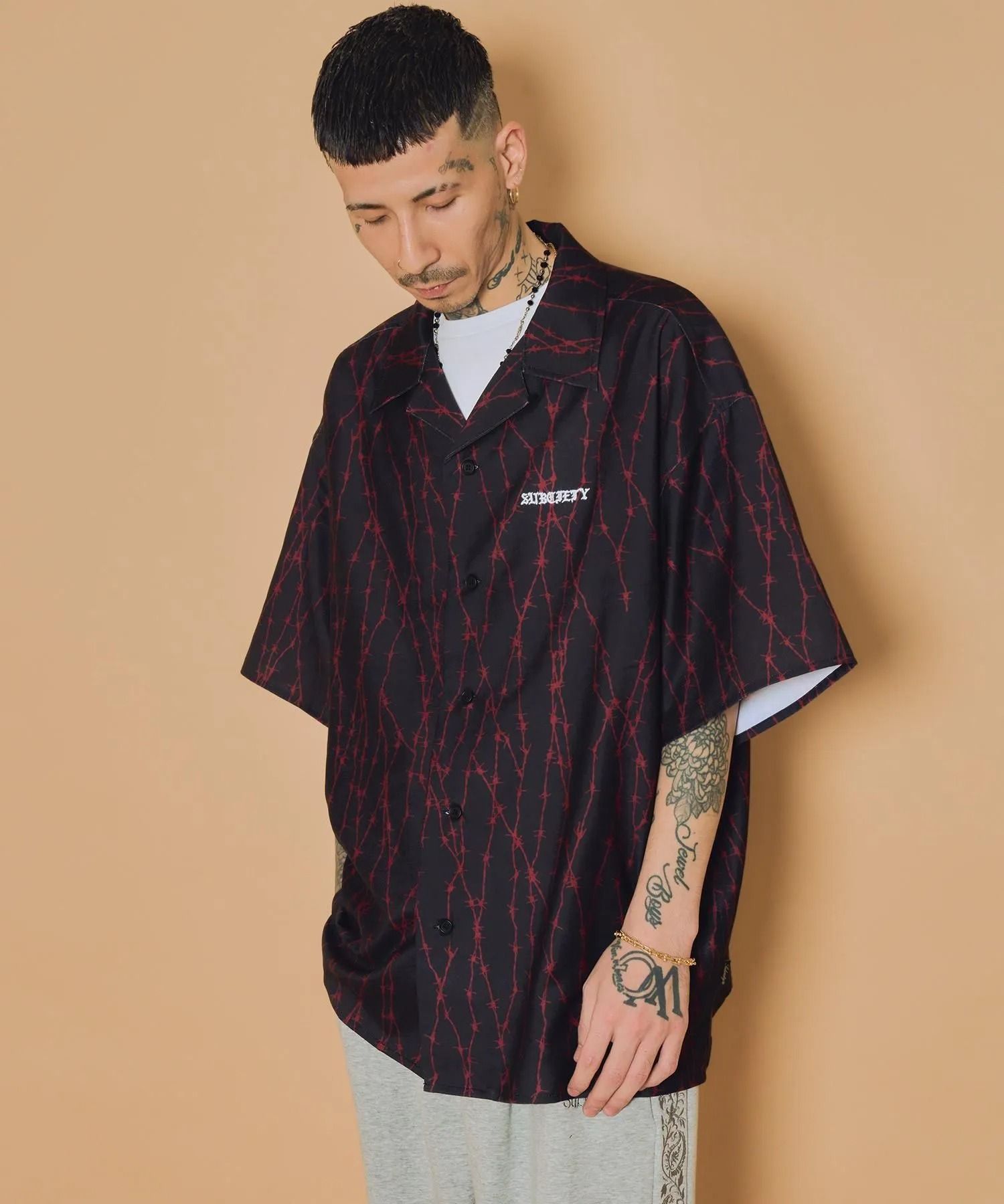 Barbed wire shirt