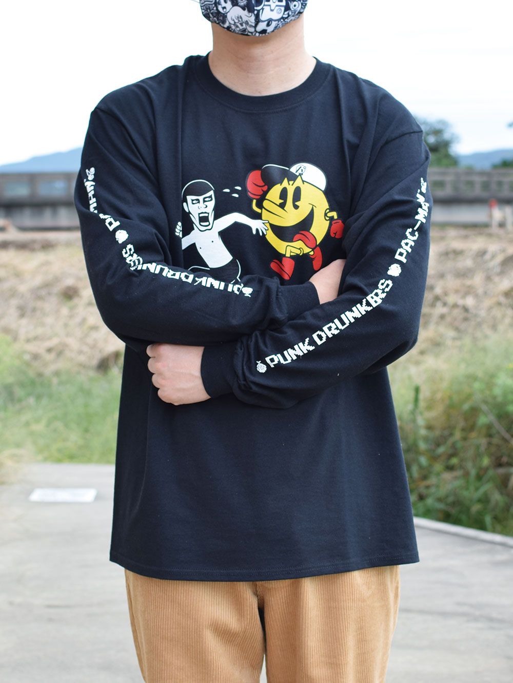 [PDSxPAC-MAN] 逃げロンTEE