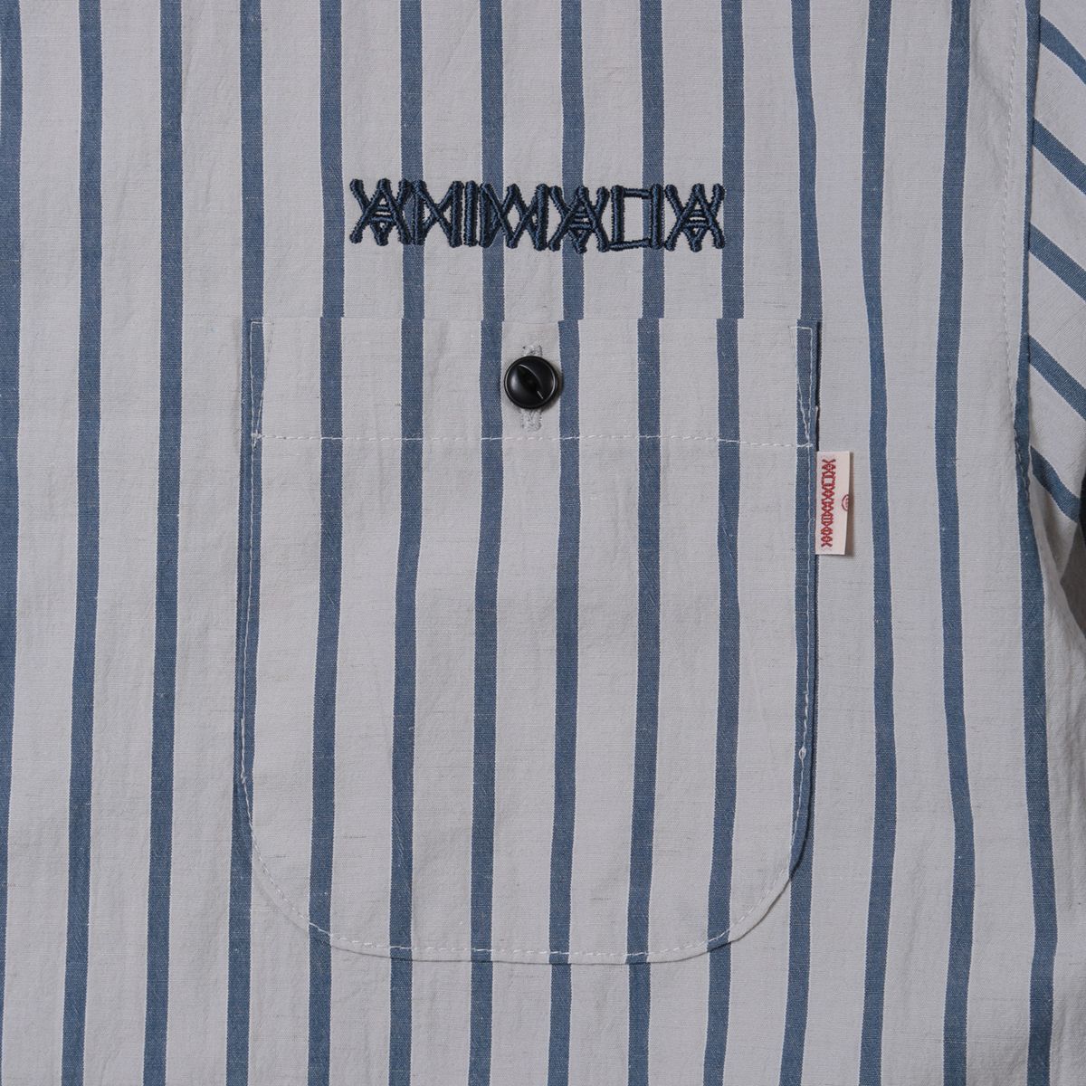 STAND COLLAR  SHIRTS -Stripe