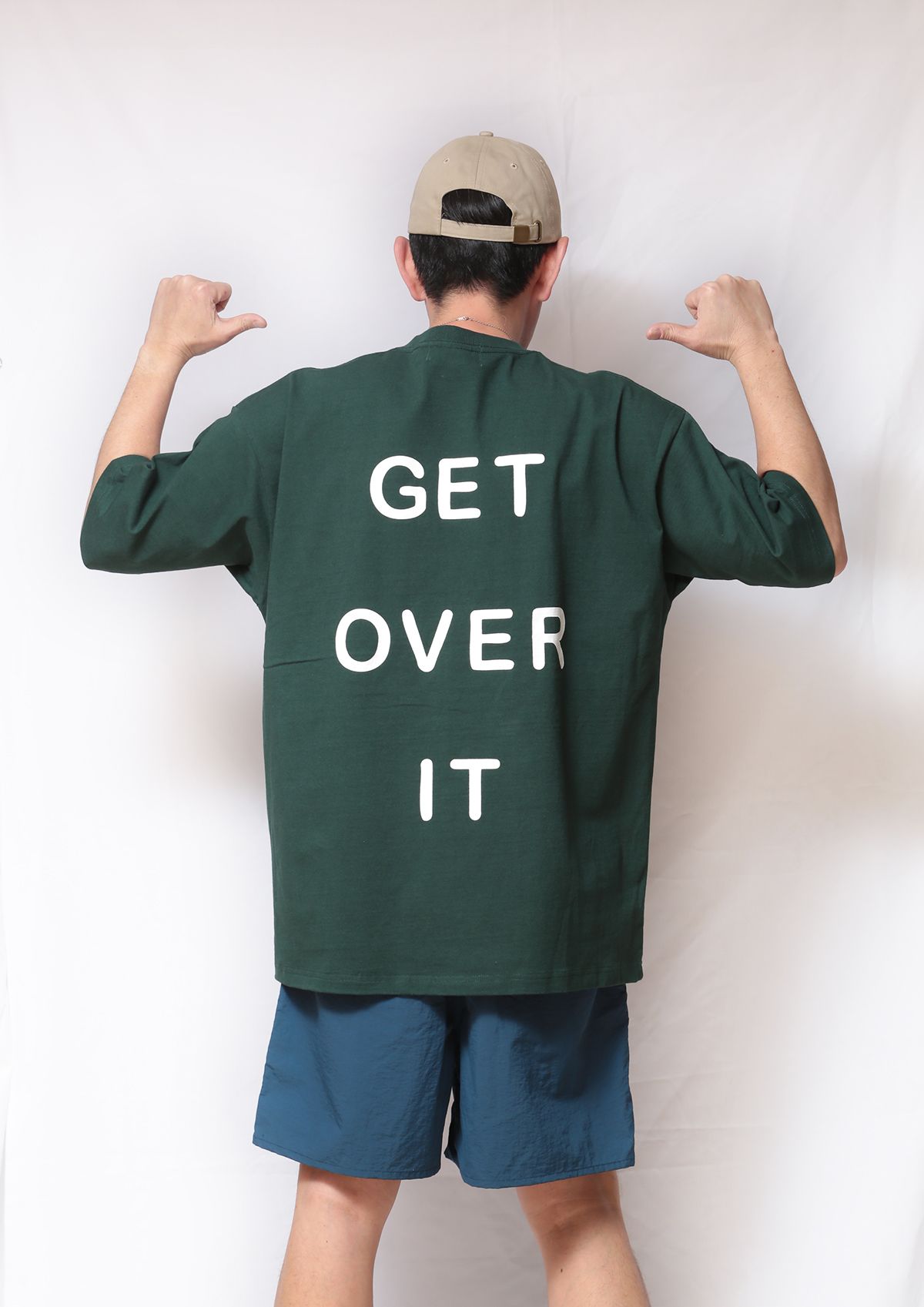 8.1oz US Cotton S/S T-Shirts - GET IT OVER -