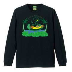 nap in the green air LS tee