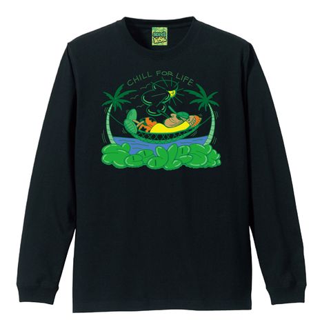nap in the green air LS tee