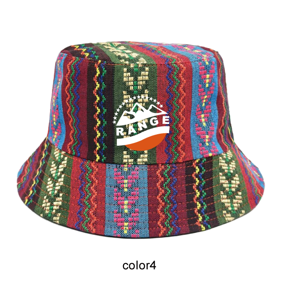 rg ethnic style bucket hats