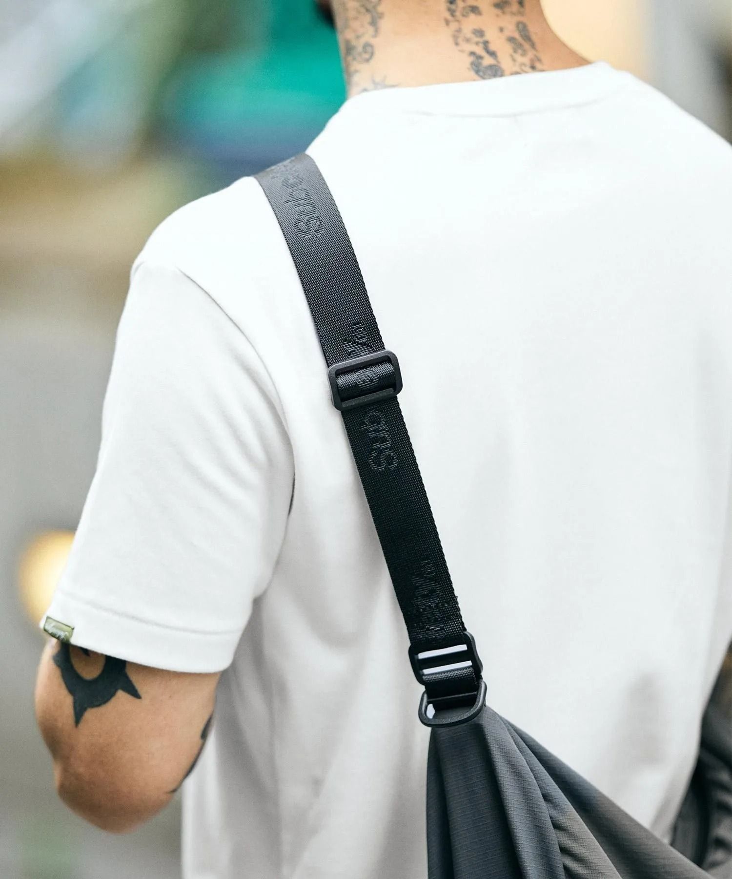 Nylon shoulder bag