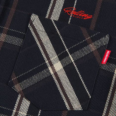 HOOD CHECK-SHIRT