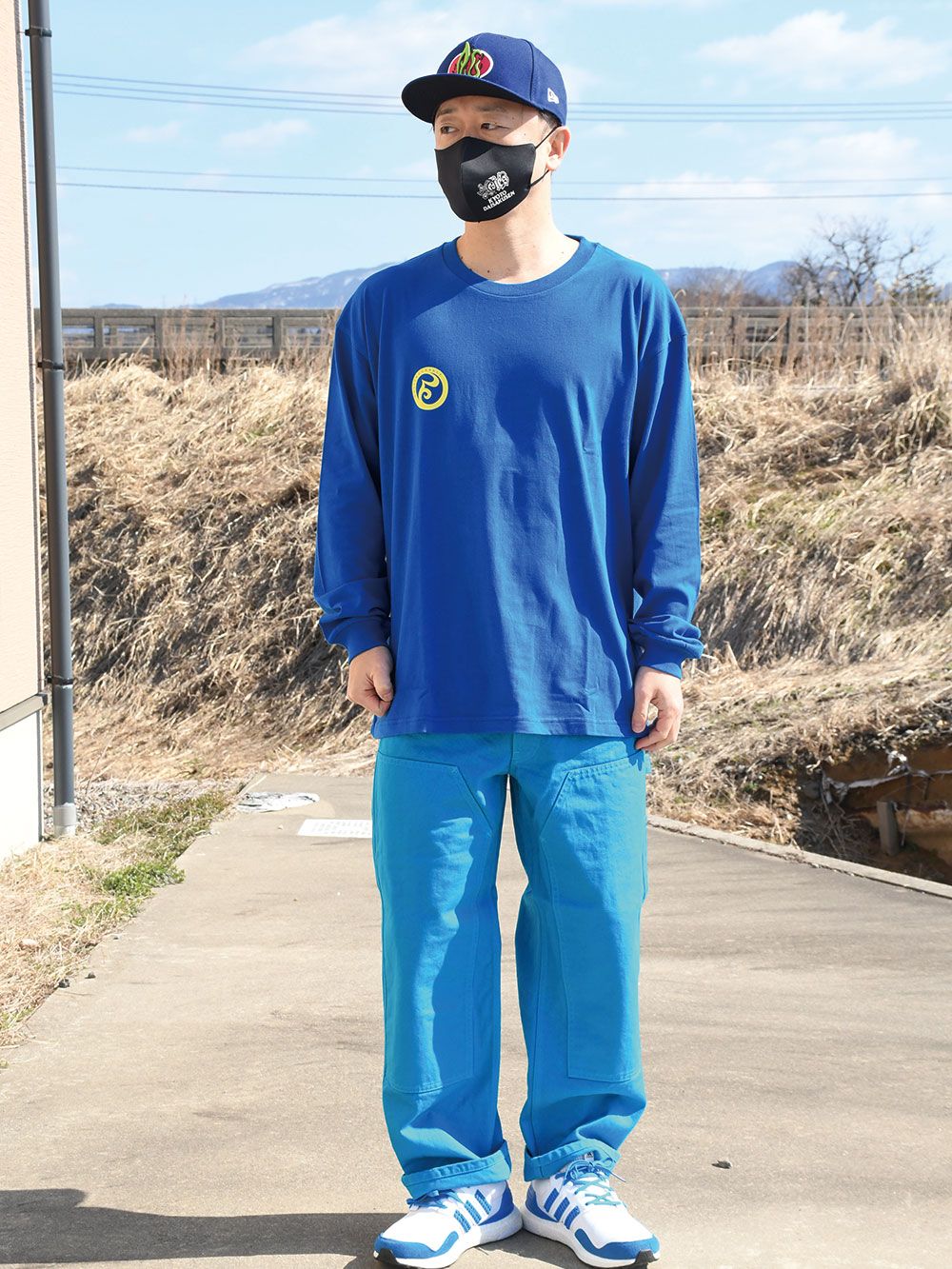 BURNED LOGO LONG-SLEEVE