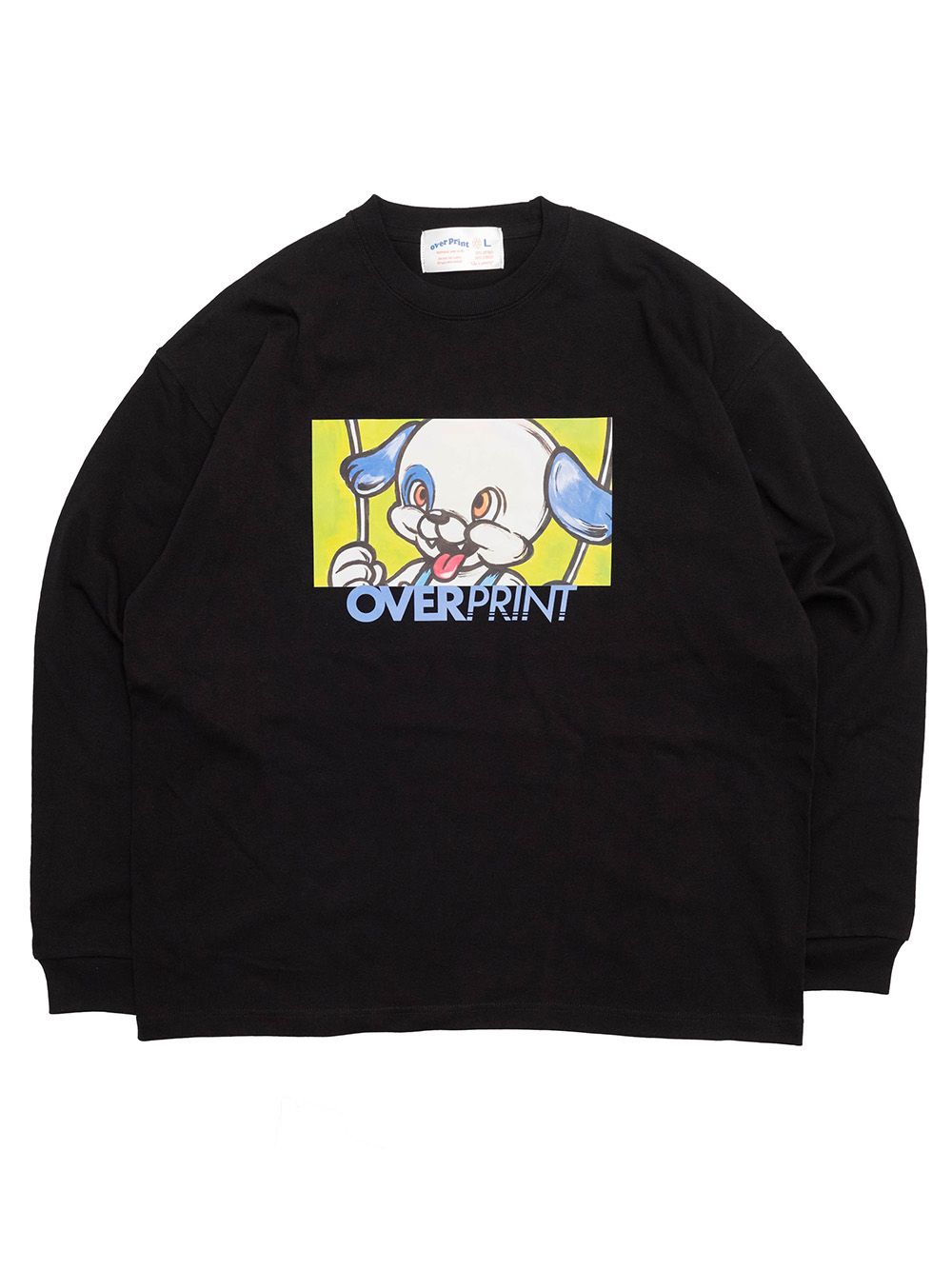 over print - flash and back sweatshirts like L/S Tee | DOLL