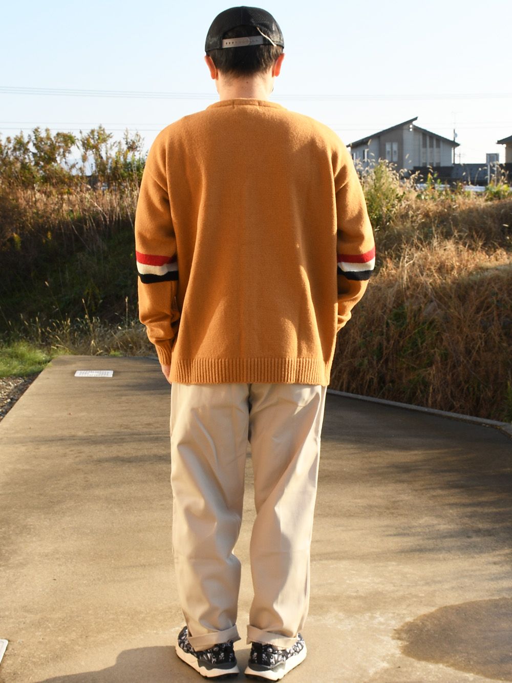 Horizon Border Knit Cardigan