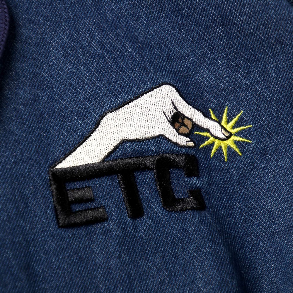 ETCデニムパーカ