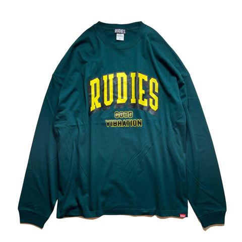 BLOCK COLLEGE BIGSILHOUETTE LS-TEE