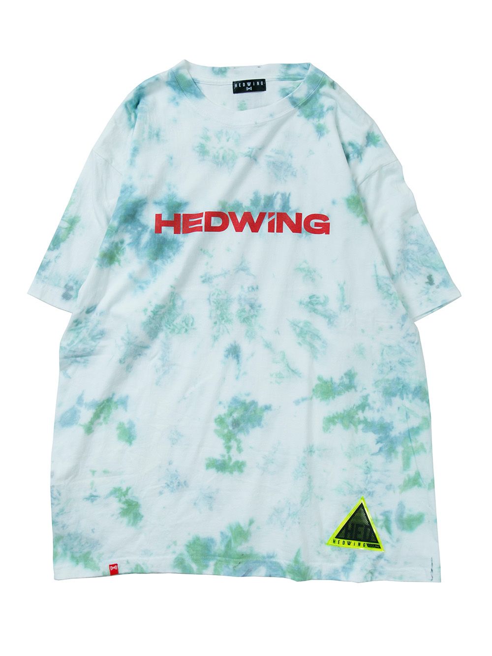Infection warning Tie-dye Big Silhouette T-shirt