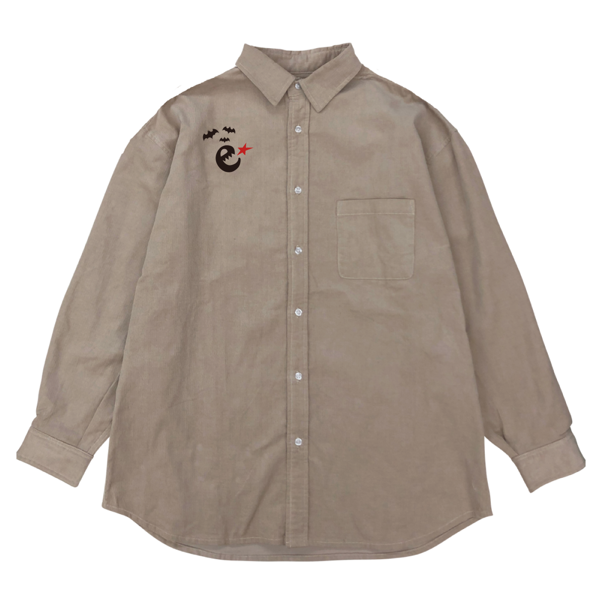 rg corduroy over size shirts