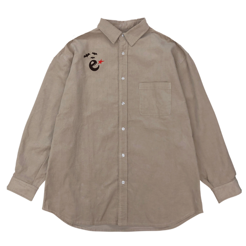 rg corduroy over size shirts