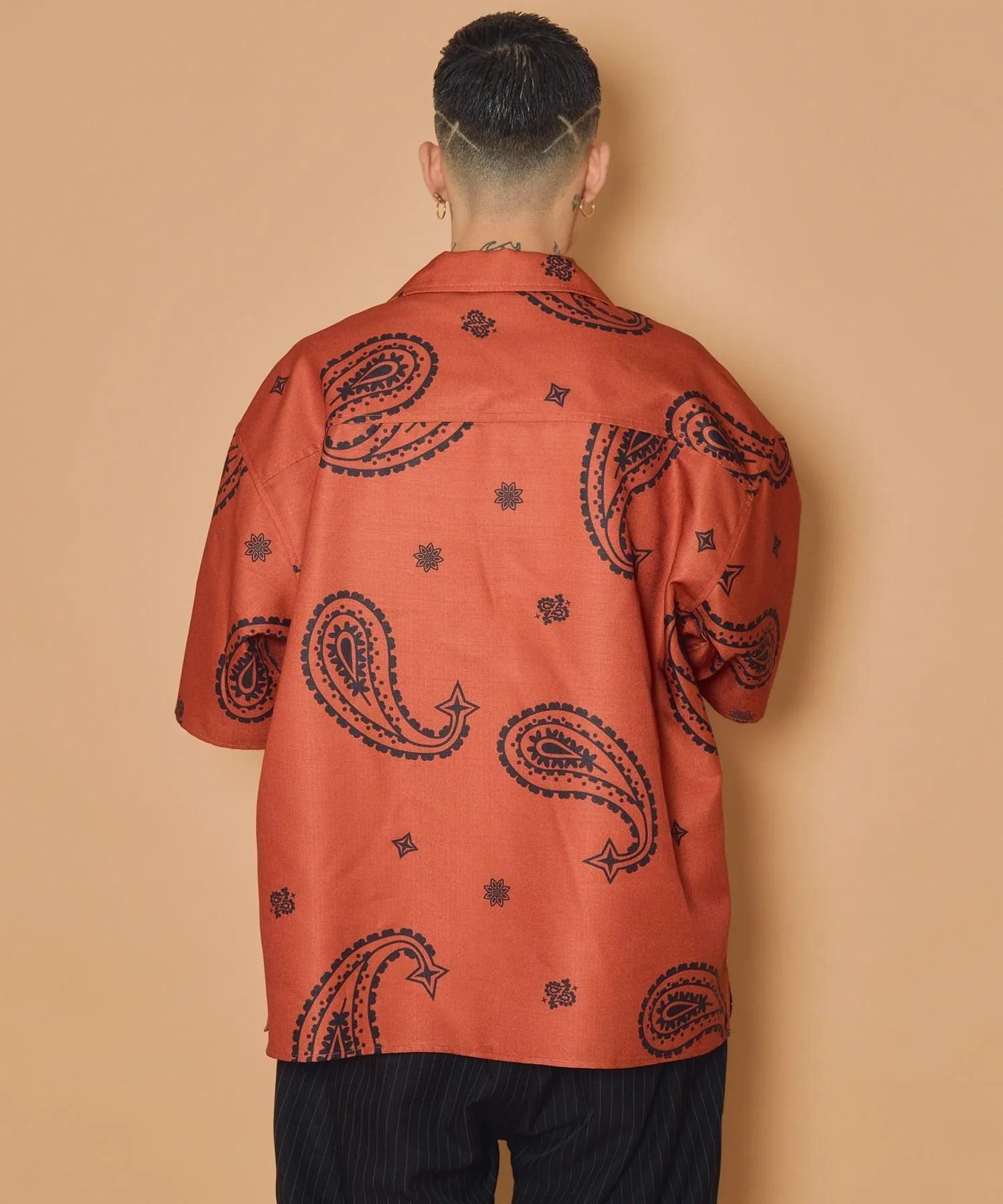 Large paisley shirt