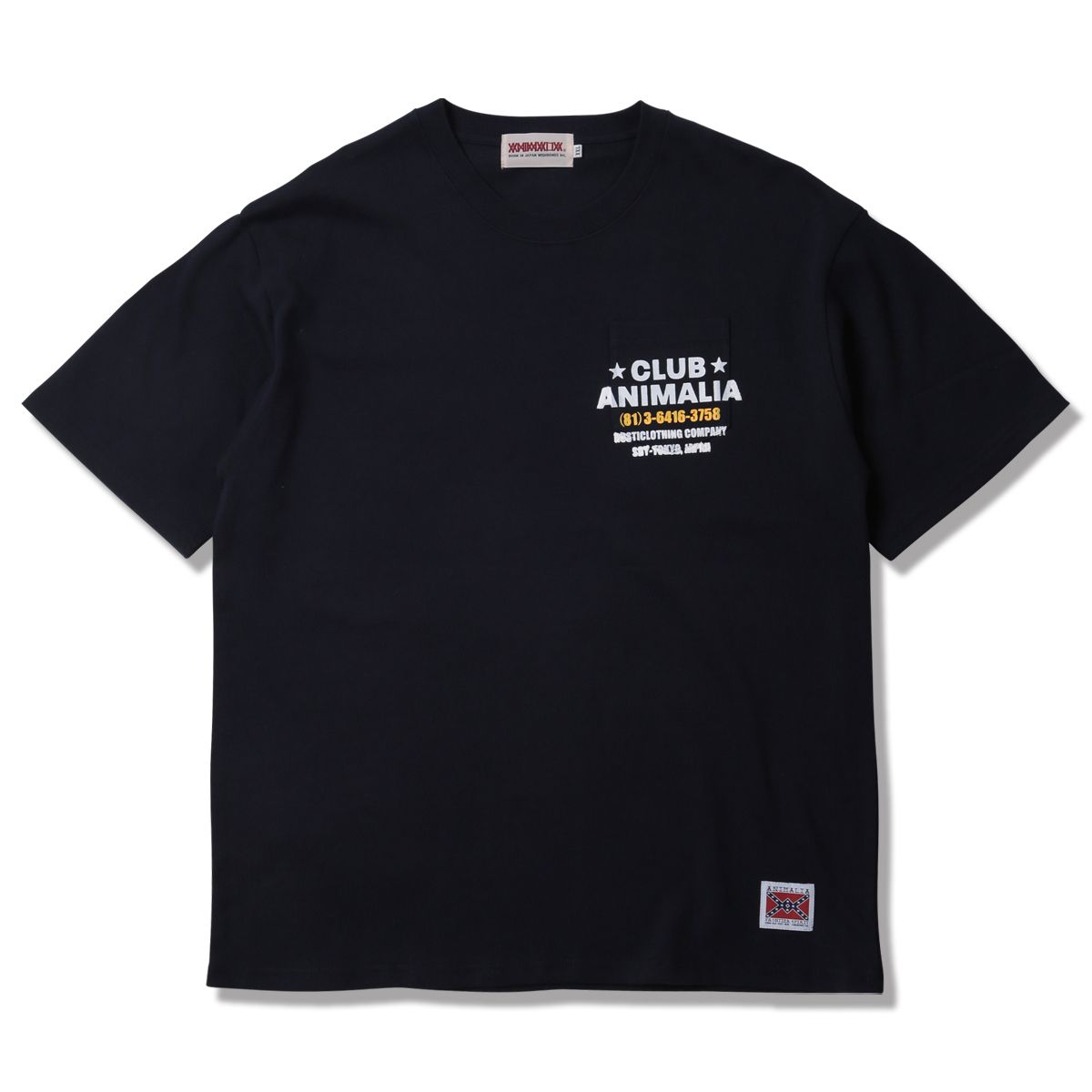 10.2oz Heavy Pocket S/S T-Shirts - CLUB ANIMALIA -