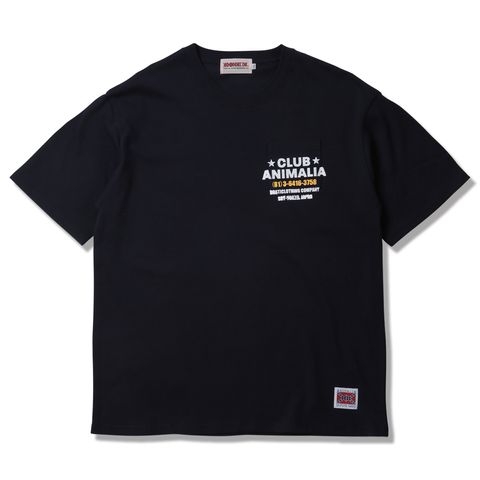 10.2oz Heavy Pocket S/S T-Shirts - CLUB ANIMALIA -
