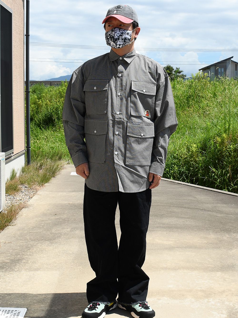 MULTI POCKET BIG-SHIRTS