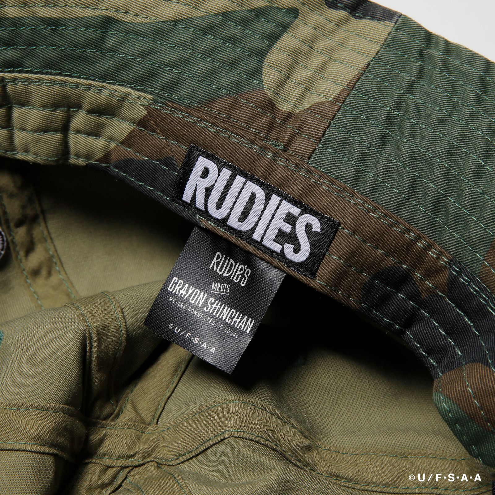 RUDIE'SxCRAYON SHINCHAN MOSH METROHAT