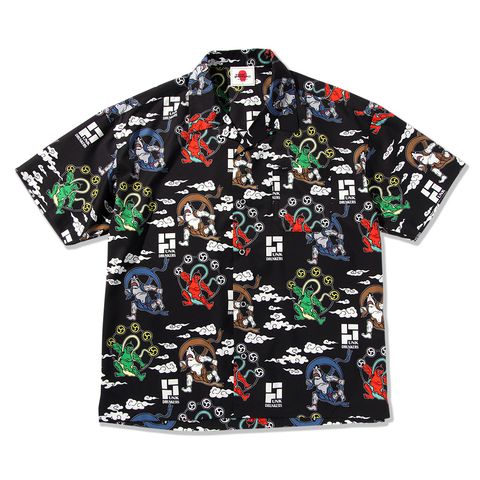 風神雷神アロハシャツ