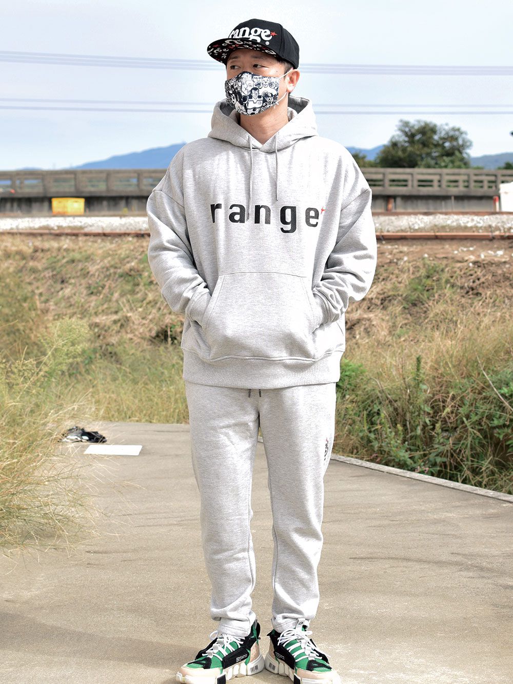 T/C gigging sweat pants