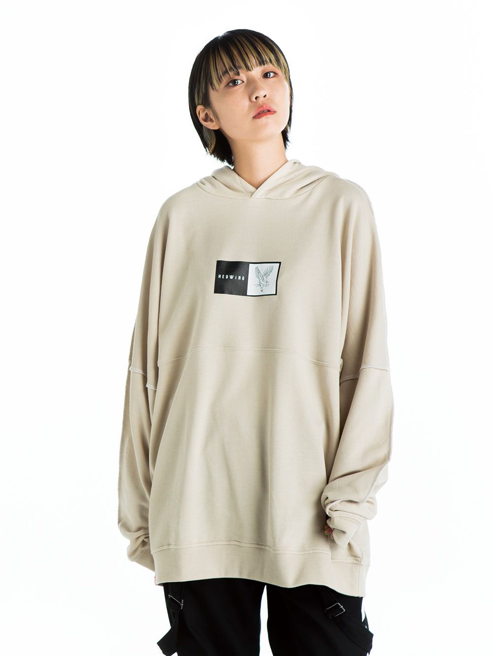 Drop Shoulder Light Hoodie