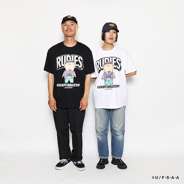 RUDIE'SxCRAYON SHINCHAN BOUCHAN TEE
