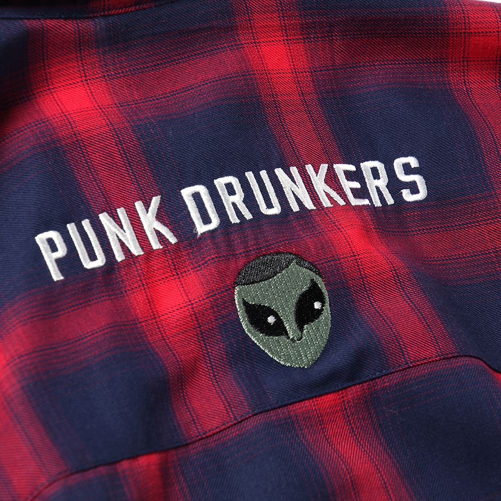 楽天市場】PUNK DRUNKERS(パンクドランカーズ)/UMA刺繍シャツ