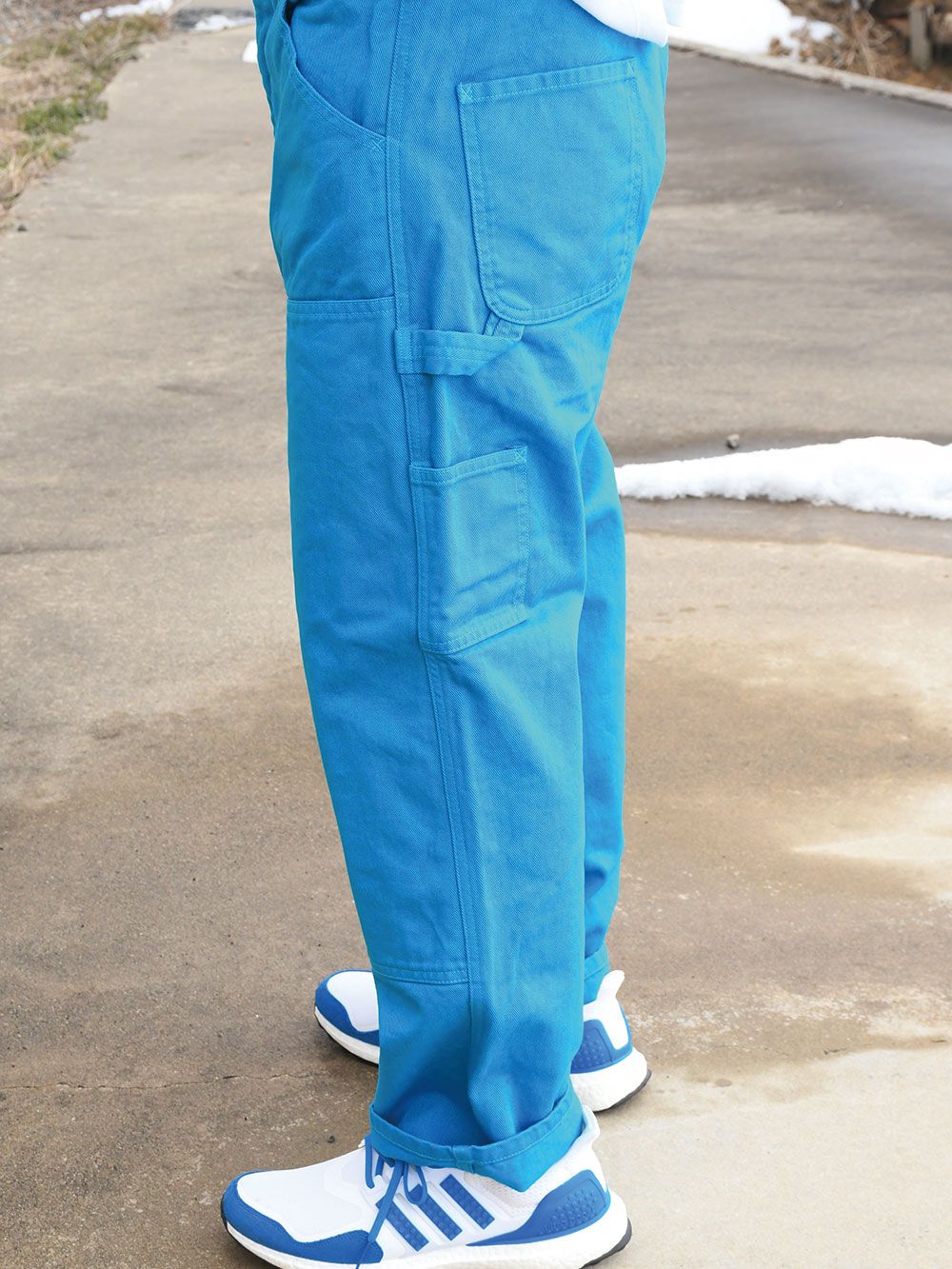 DYED PAINTER-PANTS