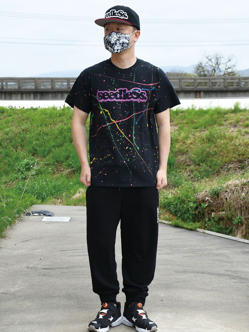 sd splatter s/s tee