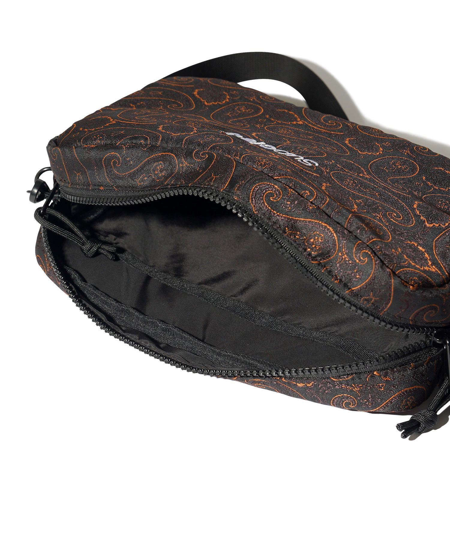Paisley jacquard shoulder bag