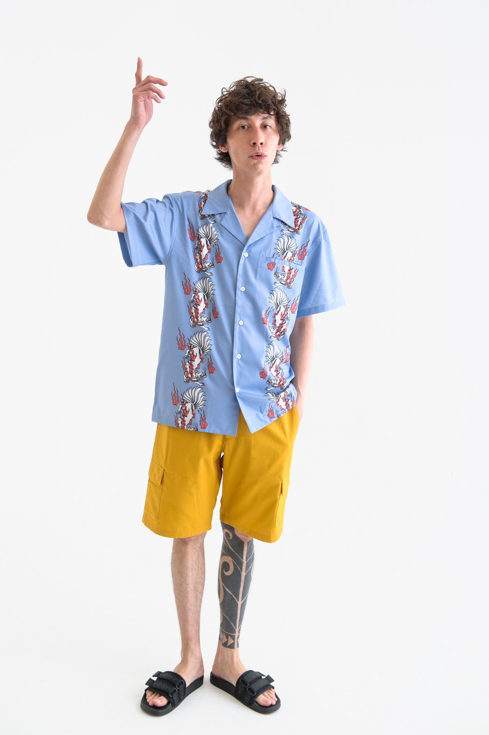 13TALED FOX ALOHA SHIRTS