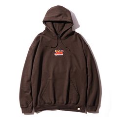 TOYMONSTER CAT EMBROIDERY SWEAT-PARKA