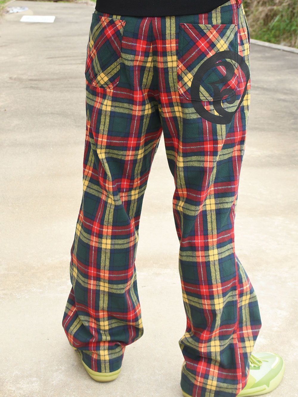 買得 ROLLING DOLL | FLARE-PANTS CHECK - CRADLE パンツ