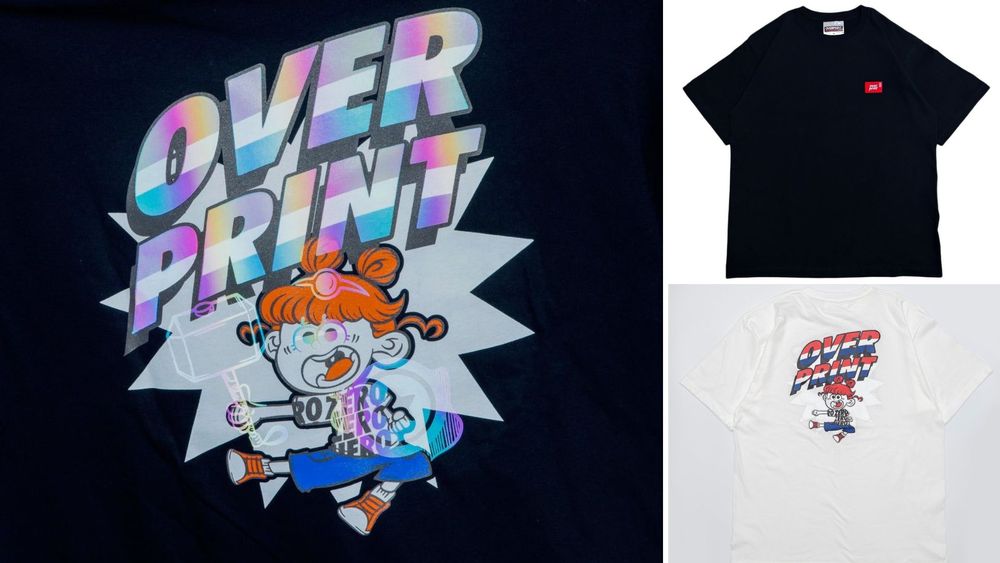 《over print》新作入荷!