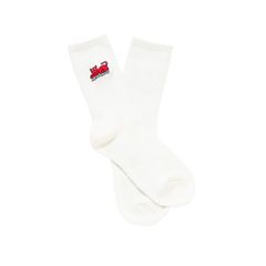 DEVIL CAT EMBROIDERED-SOCKS