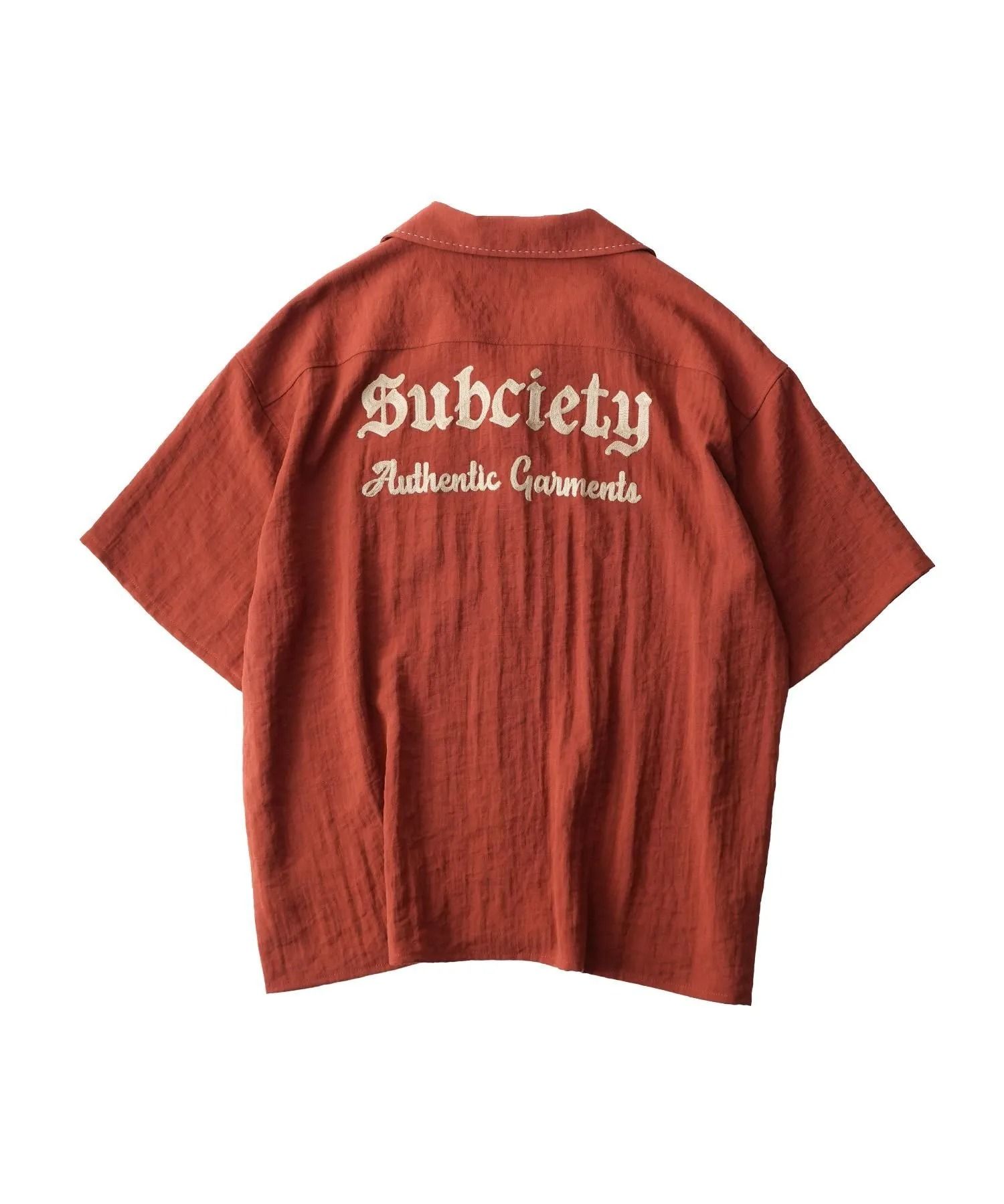 Classic chain embroidered shirt