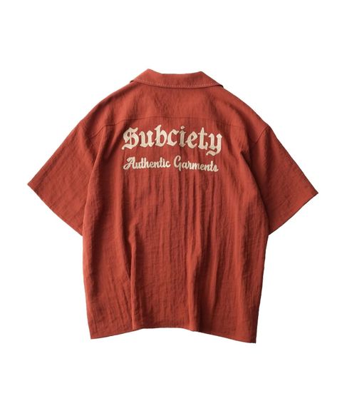 Classic chain embroidered shirt