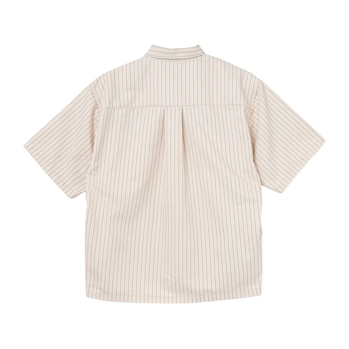 HELLO SECT STRIPE WORK-SHIRTS