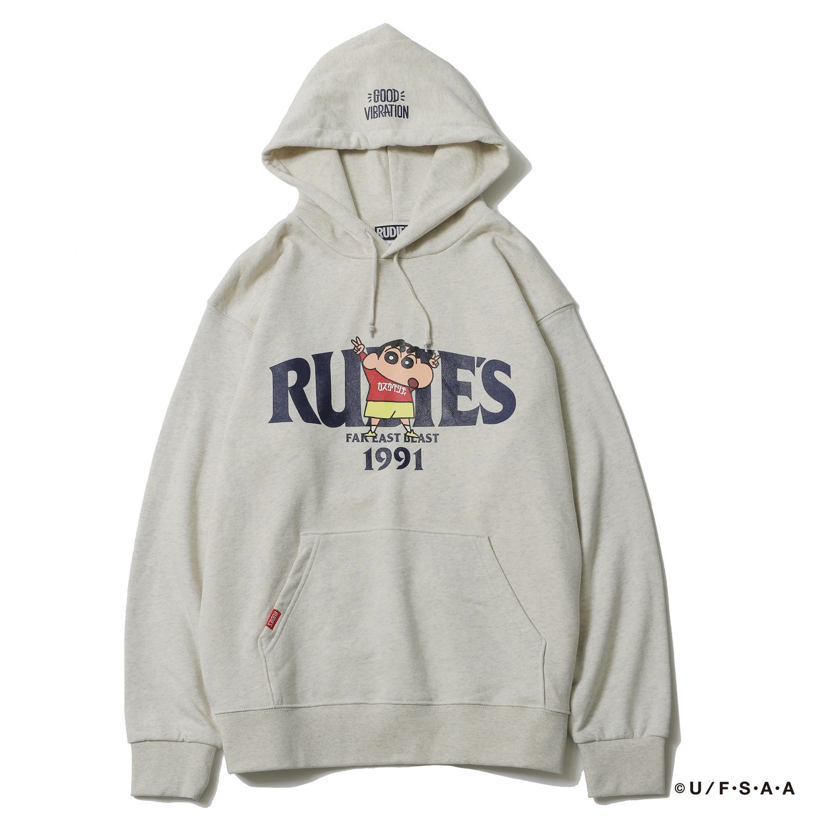 RUDIE'S x CRAYON SHINCHAN PEACE HOOD SWEAT