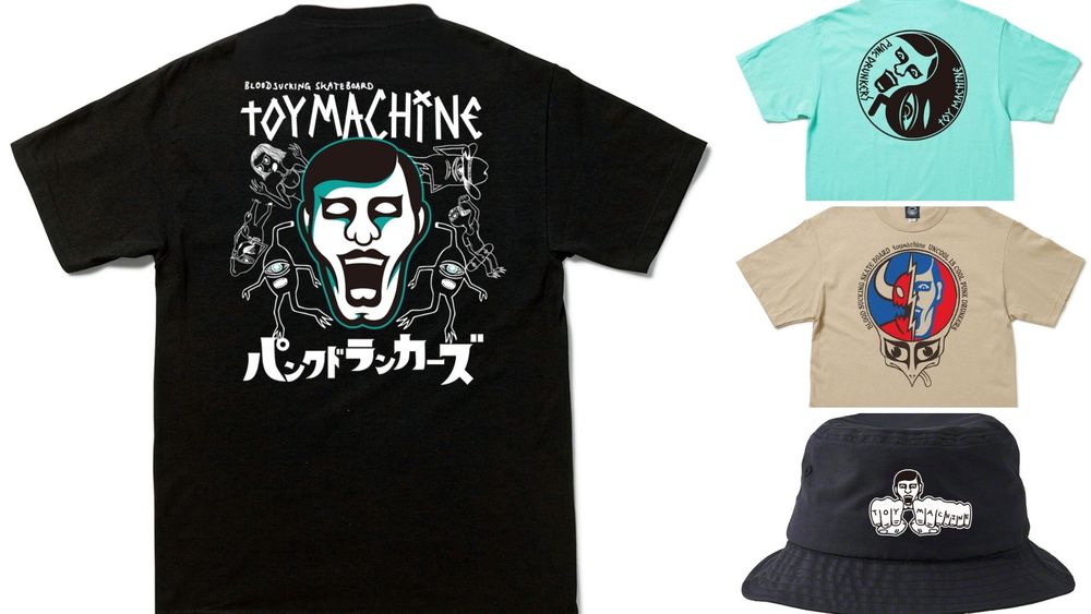 《TOY MACIHINE ✖️ PUNK DRUNKERS》夏物先行予約！