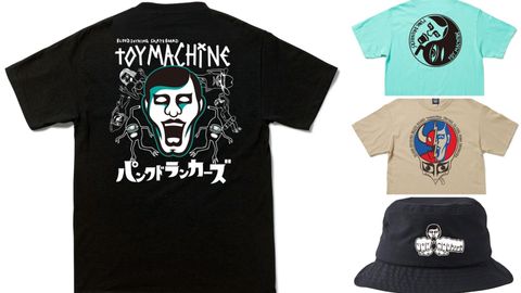 《TOY MACIHINE ✖️ PUNK DRUNKERS》夏物先行予約！
