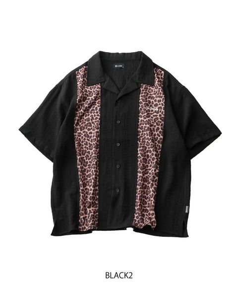 Patterned panel shirt