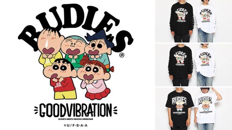 《RUDIE'SxCRAYON SHINCHAN》新作入荷！