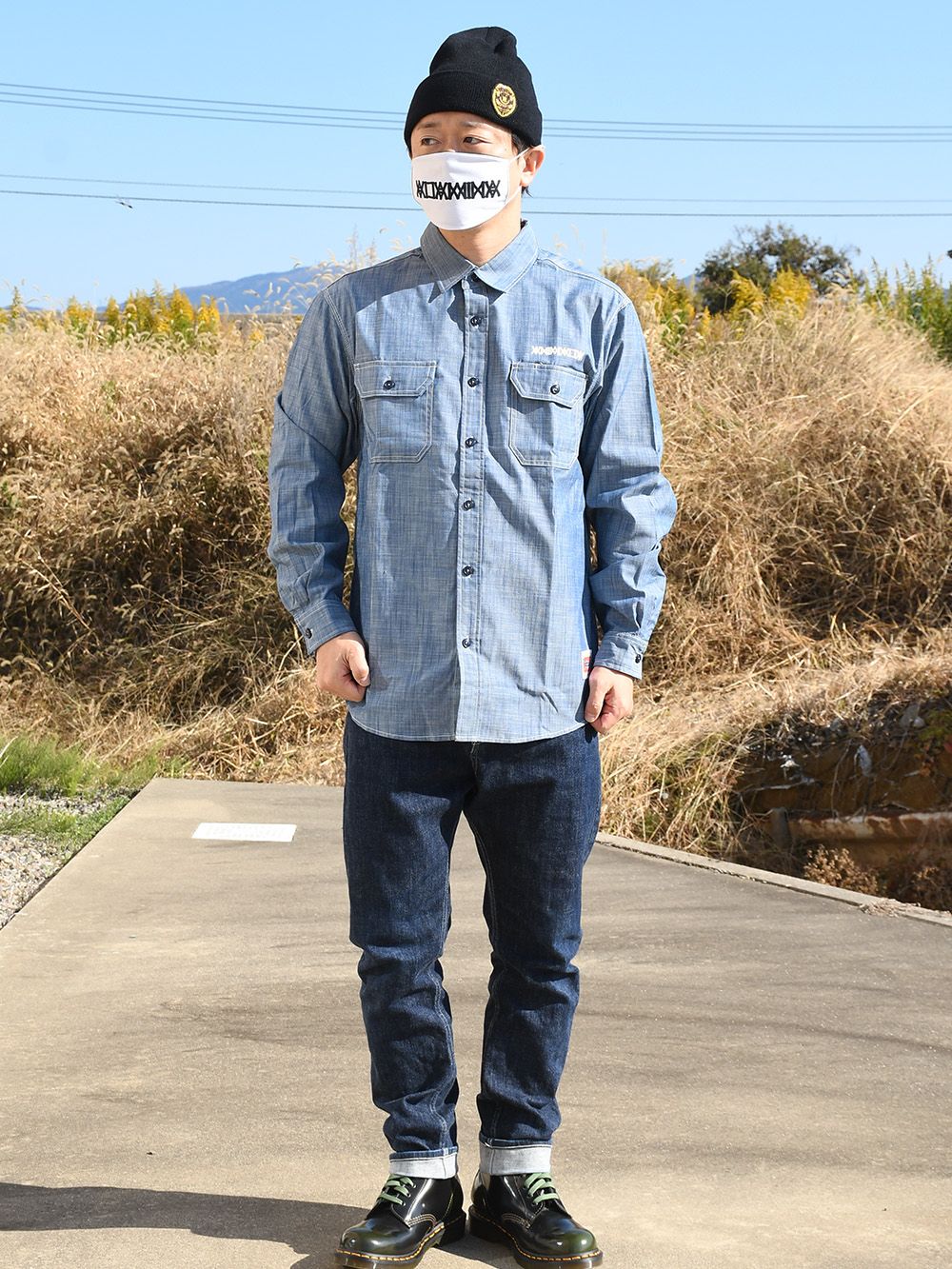 CHAMBRAY L/S SHIRTS - NAVAJO NATION -