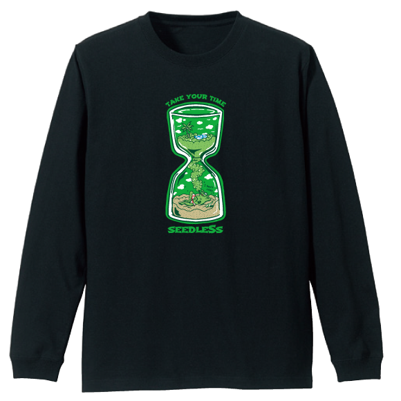 take yur time LS tee
