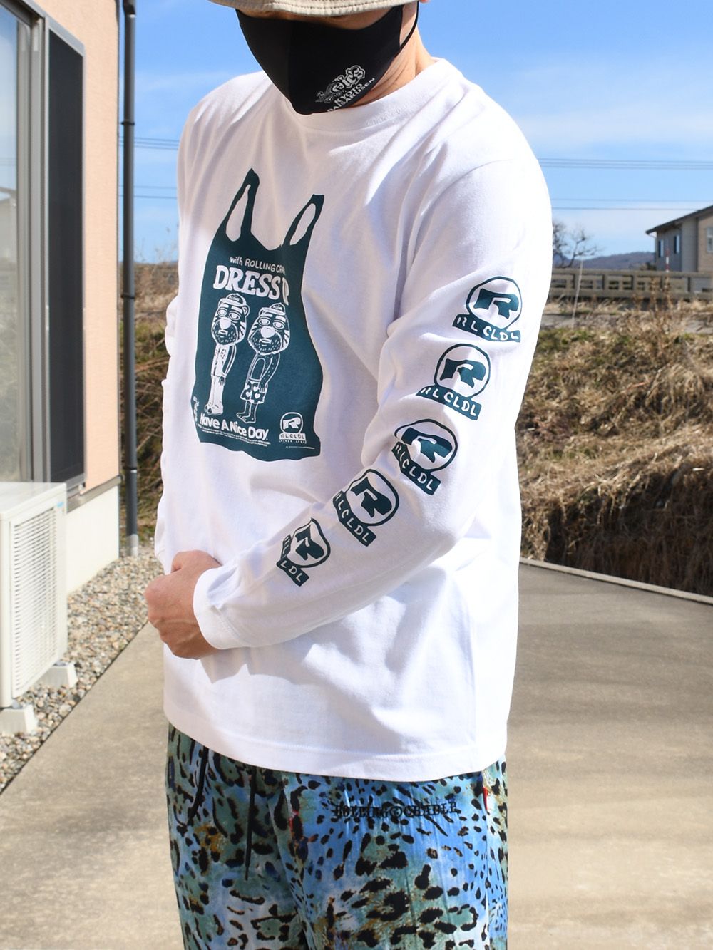 CREAM BAG LONG-SLEEVE